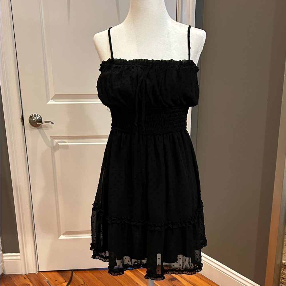 Francesca's Collections Black Mini Dress